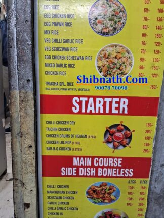 Triasha Restaurant Starter
